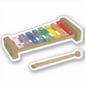 Sticker Xylophone (Devant)