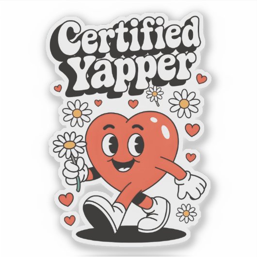 Sticker Yapper certifié (Devant)