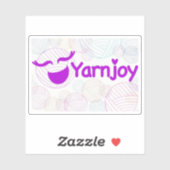 Sticker Yarnjoy Vinyl Stitcker (Feuille)