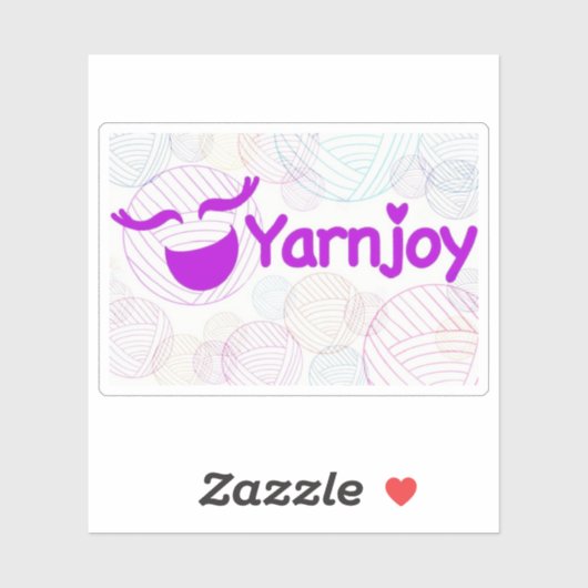 Sticker Yarnjoy Vinyl Stitcker (Feuille)