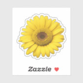 Sticker Yellow Daisy Petals  (Feuille)