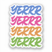 STICKER YERRR (Recto)