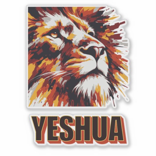 STICKER YESHUA (Devant)