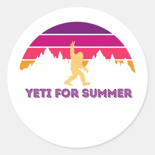 Sticker Yeti (Devant)
