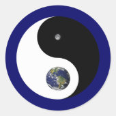 Sticker Yin et Yang (Devant)