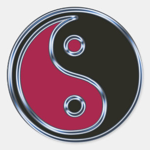 Sticker Yin et Yang 1