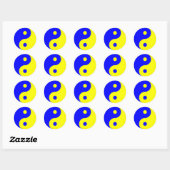 Sticker Yin Yang (Feuille)