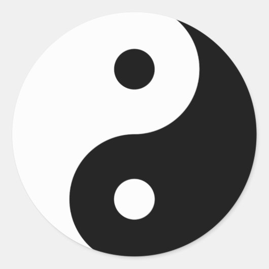 Sticker Yin Yang (Devant)