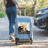 Sticker Yin Yang Arbre de vie - Marbres et or (Valise Insitu)