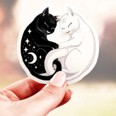 Sticker Yin Yang Cats