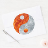 Sticker Yin & Yang Harmonie Spirituelle Soleil & L (Enveloppe)