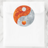 Sticker Yin & Yang Harmonie Spirituelle Soleil & L (Sac)