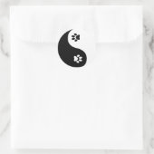 Sticker Yin Yang Paws (Sac)