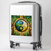 Sticker Yin Yang Vinyl (Sur valise)