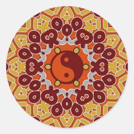 Sticker YingYang (Devant)