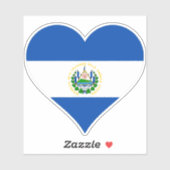 Sticker Yo Amo El Salvador (Feuille)