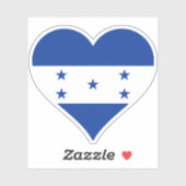 Sticker Yo Amo Honduras (Feuille)