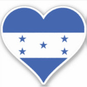 Sticker Yo Amo Honduras (Devant)