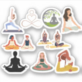 STICKER YOGA (Devant)