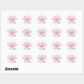 Sticker Yoga Simple Lotus (Feuille)