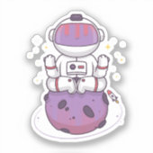 Sticker Yoga spatial  (Recto)