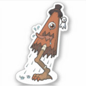Sticker Yokai classique Karakasa-obake - Folklore japonais (Devant)