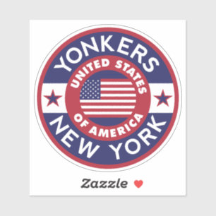Sticker YONKERS, New York