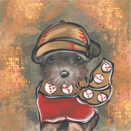 Sticker Yorkie Poo (Recto)