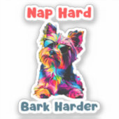 Sticker Yorkshire Terrier (Recto)