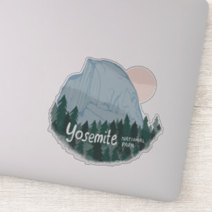 Sticker Yosemite Parc National Calif Camping Transparent