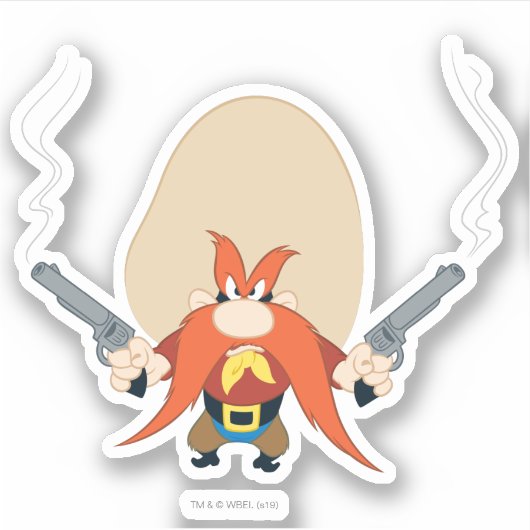 Sticker Yosemite Sam Retour (Devant)