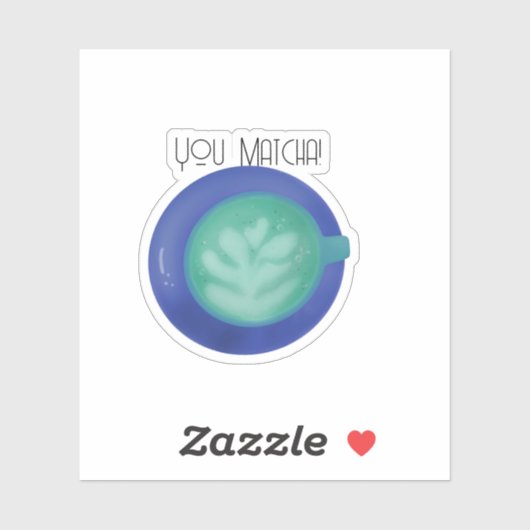 Sticker You Matcha! (Feuille)