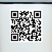 Sticker Your Business QR Code for Smart Phone Scanning