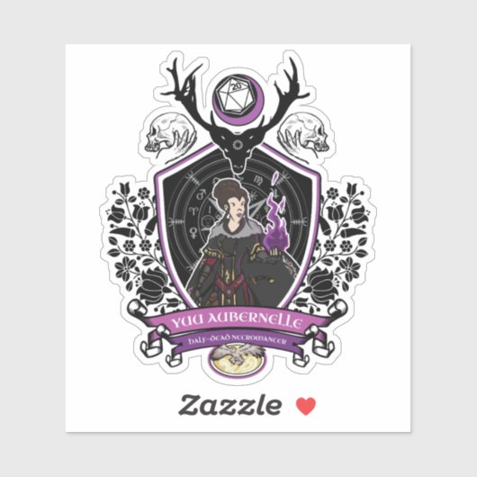 Sticker Yuu Auburnelle (Feuille)