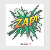 Sticker ZAP Fun Retro Comic Livre Pop Art (Feuille)