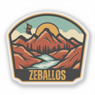 Sticker Zeballos, Colombie-Britannique