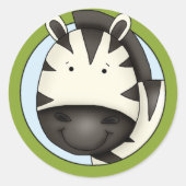 Sticker Zebra (Devant)