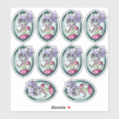 Sticker Zebras (Feuille)
