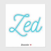 Sticker Zed (Feuille)