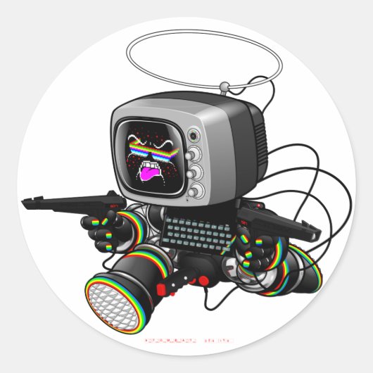 Sticker ZED HEX v1.0 (Devant)