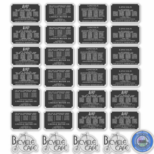 Sticker Zephyr Pattes (Devant)