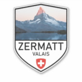 Sticker Zermatt Matterhorn (Devant)