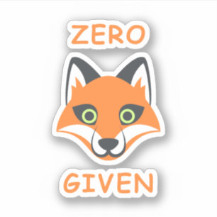 Sticker Zéro bandes dessinées à la mode d'Emoji
