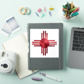 Sticker Zia Soleil Rouge (Couverture iPad)