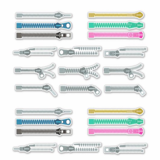 Sticker Zippers (Devant)