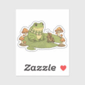 Sticker Zochi & Fern le grillon (Feuille)