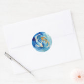 Sticker Zodiac Pisces Watercolor (Enveloppe)