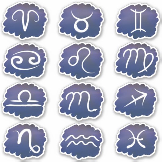 Sticker Zodiac Sign Pack (Devant)