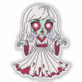 Sticker Zombie Banshee (Devant)