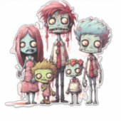 Sticker Zombie de Buffalo (Devant)